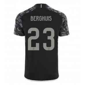 Maillot de foot Ajax Steven Berghuis #23 Troisième 2023-24 Manches Courte